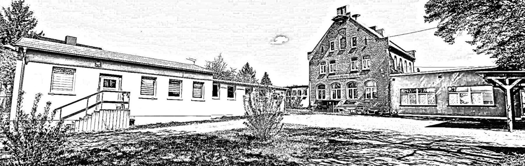 Gaestewohnung Heinrich Heine Schule Bad Dürrenberg Eksteriør billede